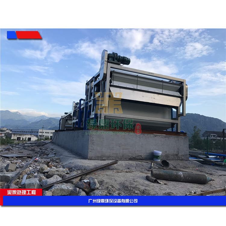 漳州砂石污泥及建筑垃圾处理设备 建筑打桩污泥处理机环保工程处理方案工艺流程 4