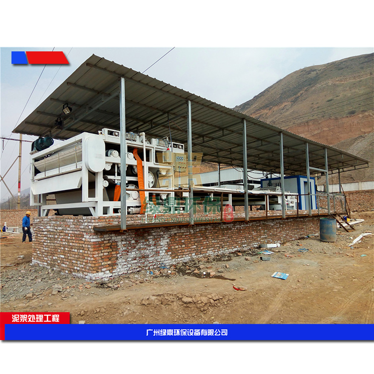 长春建筑打桩污泥处理设备 建筑打桩污泥的处理环保工程处理方案工艺流程 4